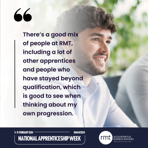 Aidan Duke National Apprenticeship Week 2024